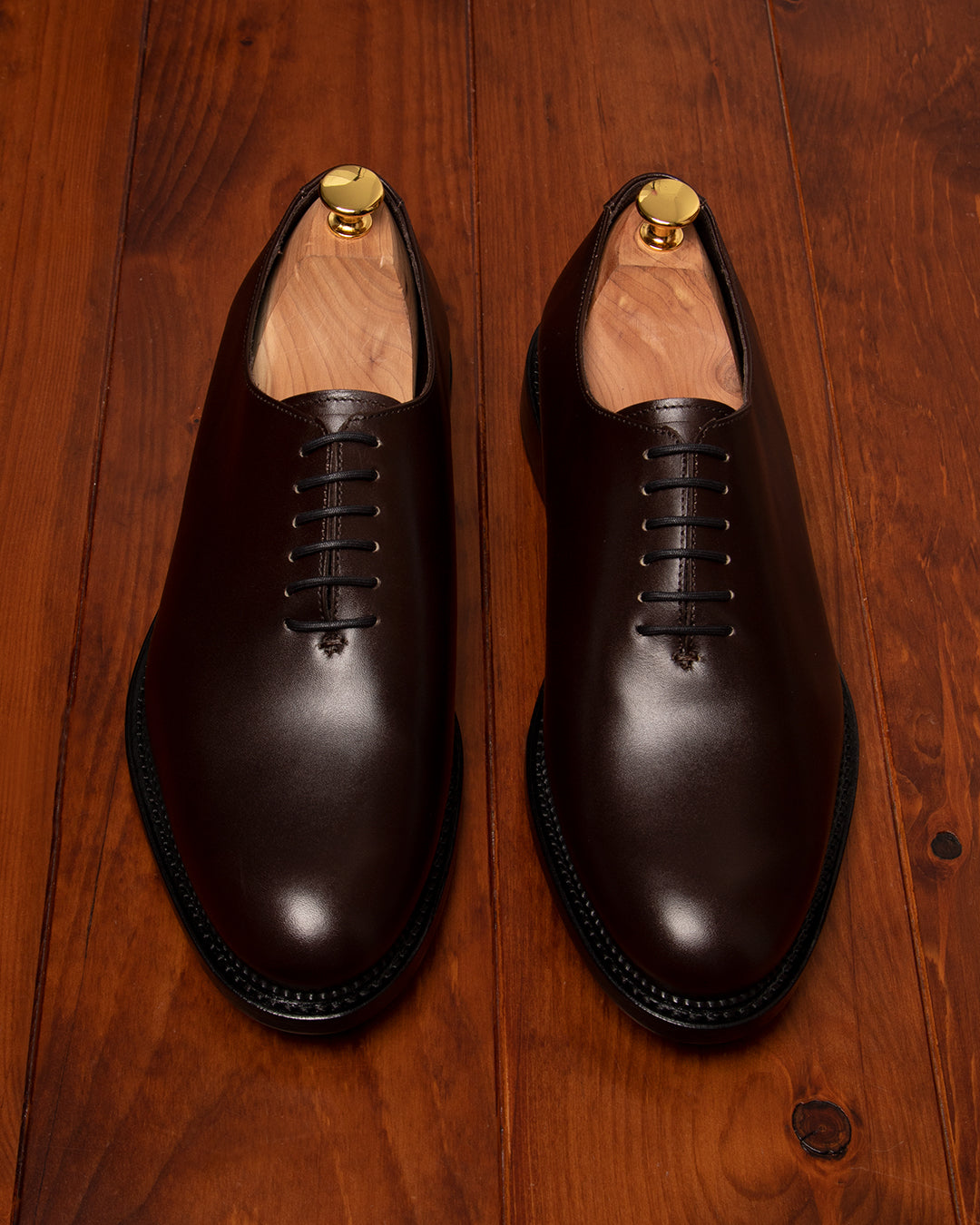 One Piece Matte Brown Shoe