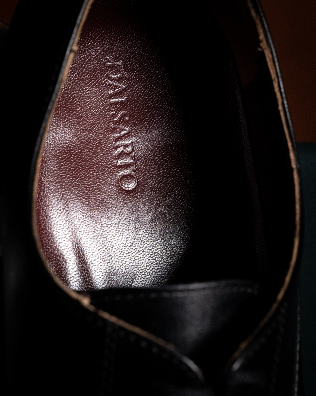 Scarpa Nera Opaca Oxford