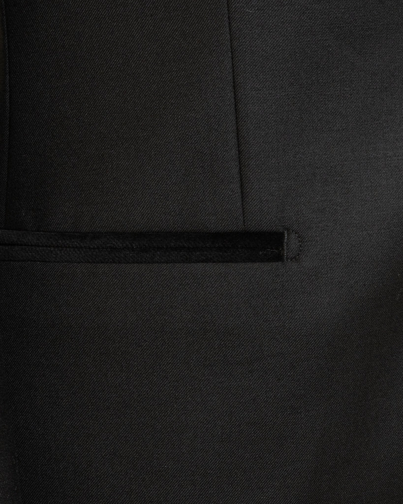 Donatello Black Tuxedo Square with Black Velvet