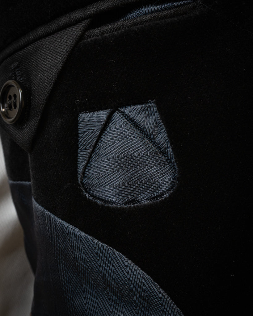 Donatello Black Tuxedo Square with Black Velvet