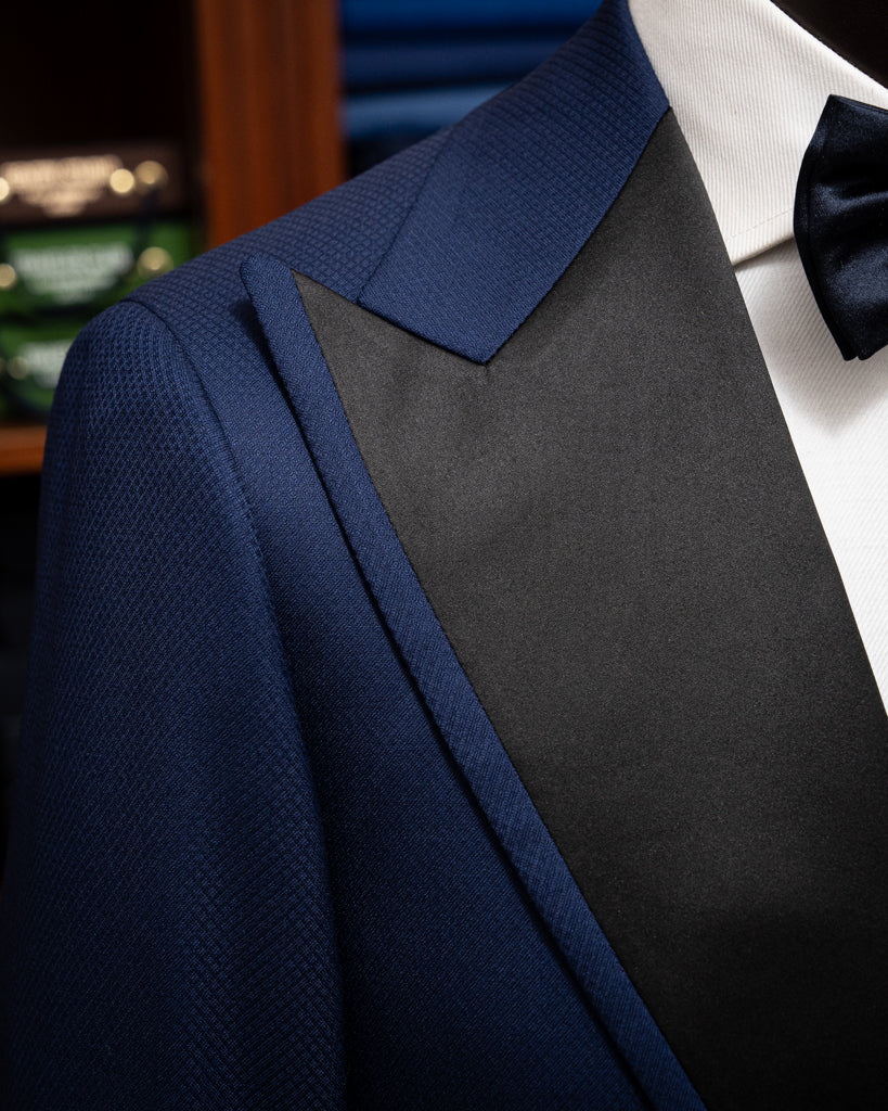 Michelangelo Blue Navy Tuxedo