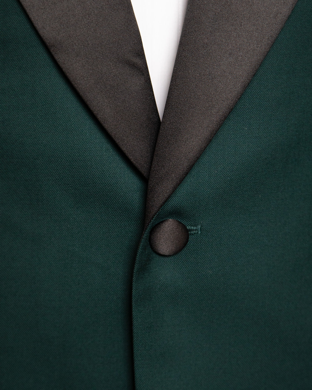 Smoking Michelangelo Verde Scuro con Gilet Nero