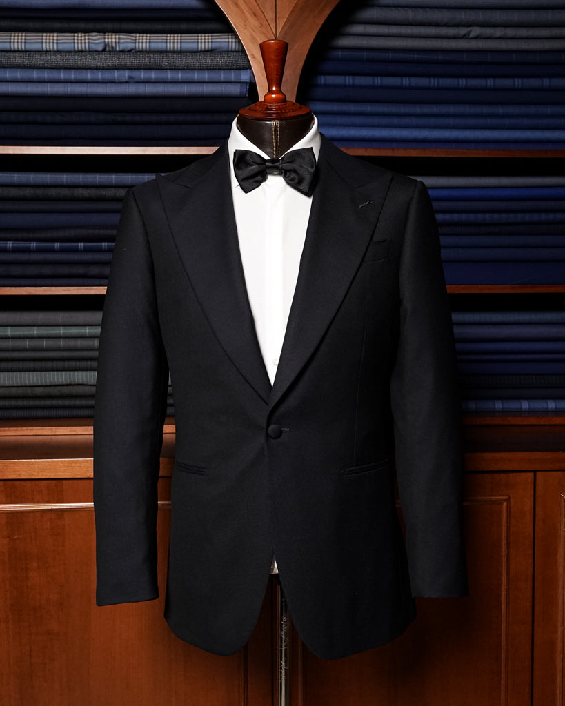 Smoking Nudo Michelangelo Blu Ardesia con Gilet