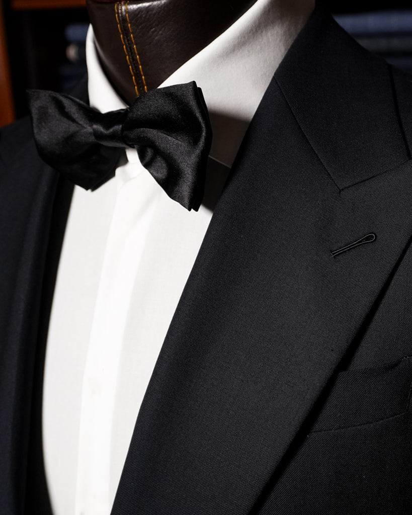 Smoking Nudo Michelangelo Blu Ardesia con Gilet