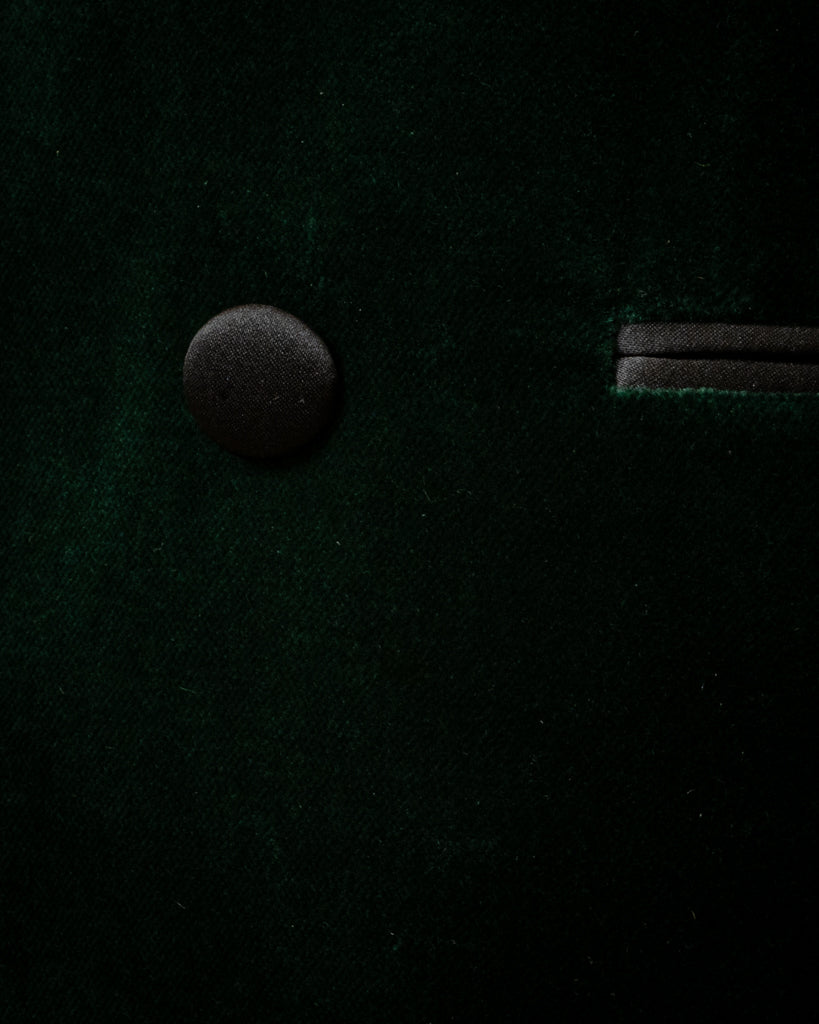 Donatello Green Velvet Tuxedo