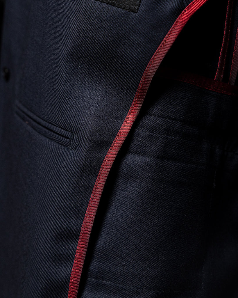 Abito Bernini Blu Notte con Gilet