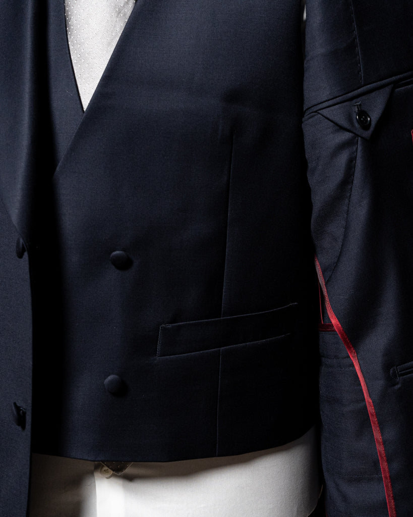 Abito Bernini Blu Notte con Gilet