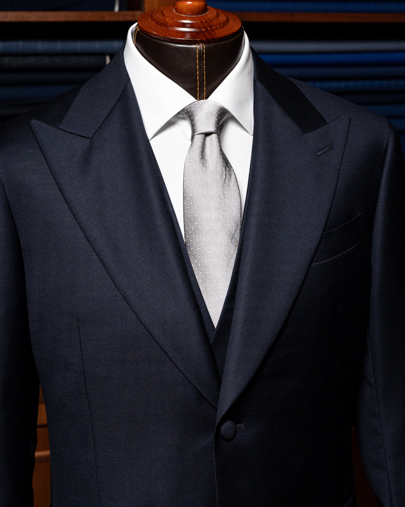 Abito Bernini Blu Notte con Gilet