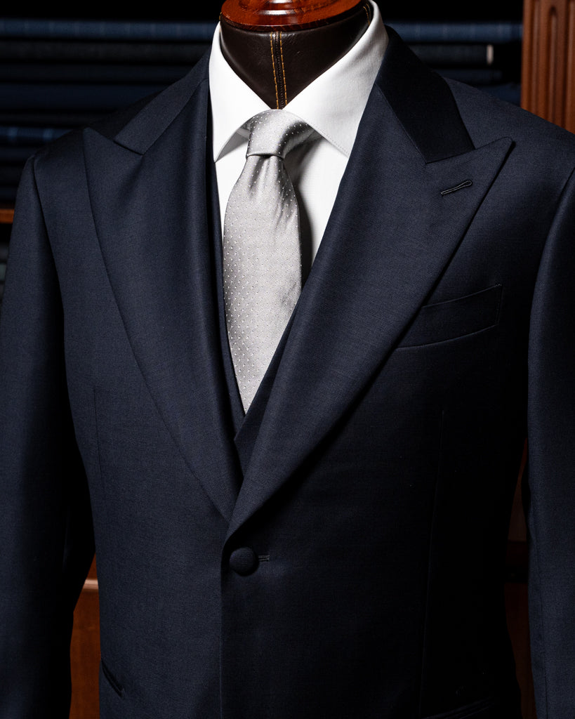 Abito Bernini Blu Notte con Gilet
