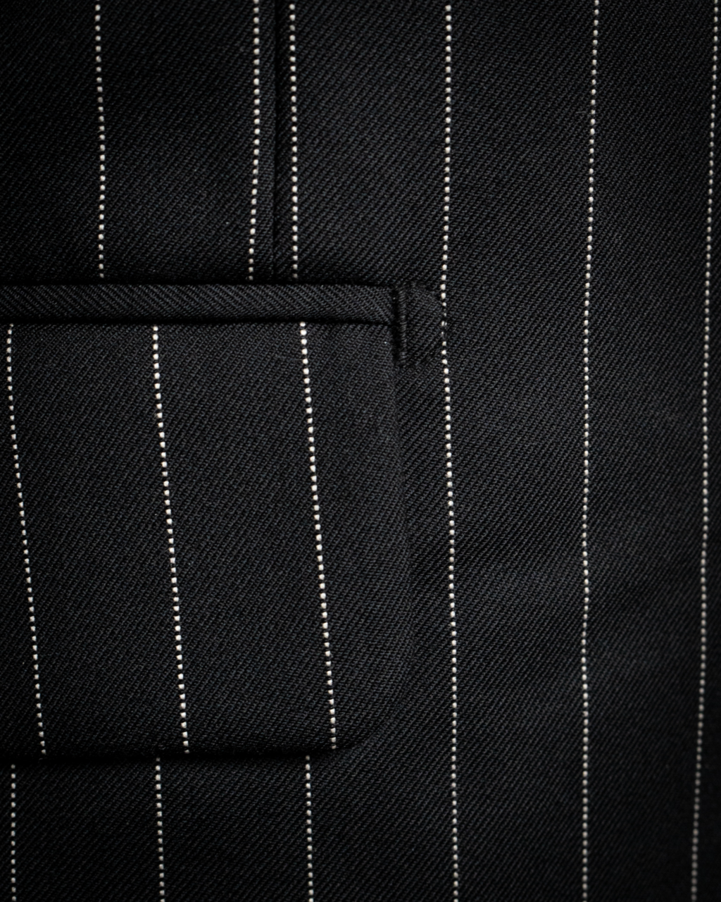 Dark Gray Pinstripe Canova Suit