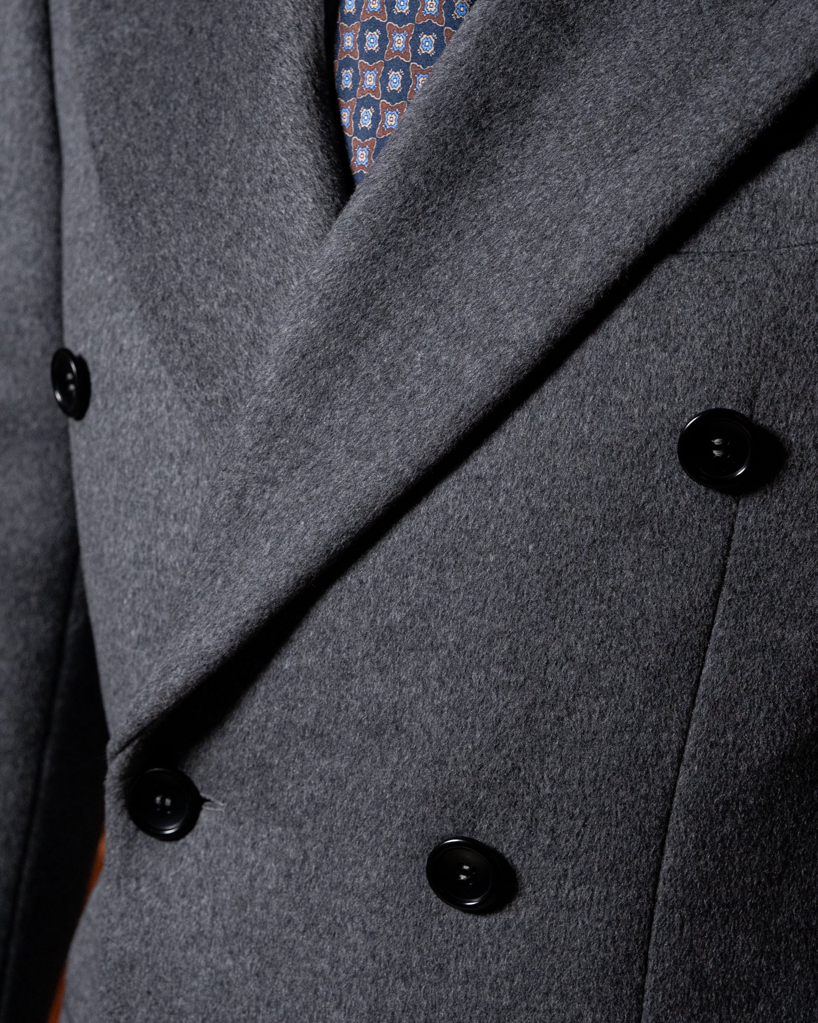 Ash Gray Ghiberti Coat