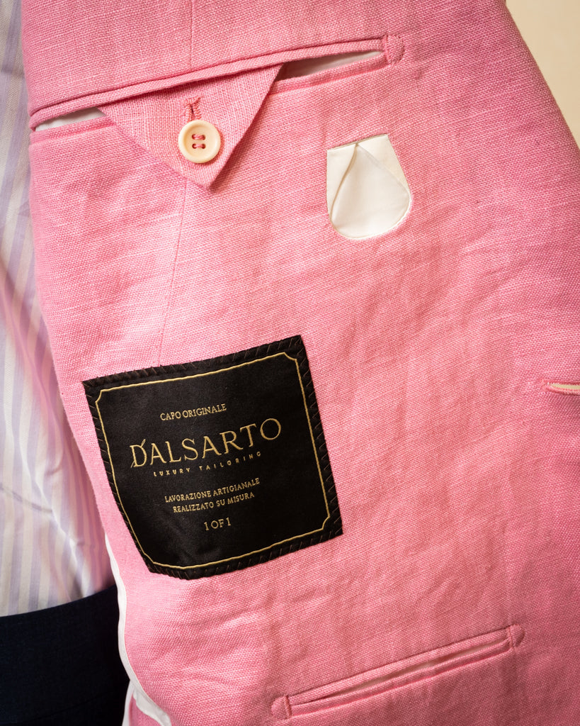 Giacca Casual Sfoderata Rosa