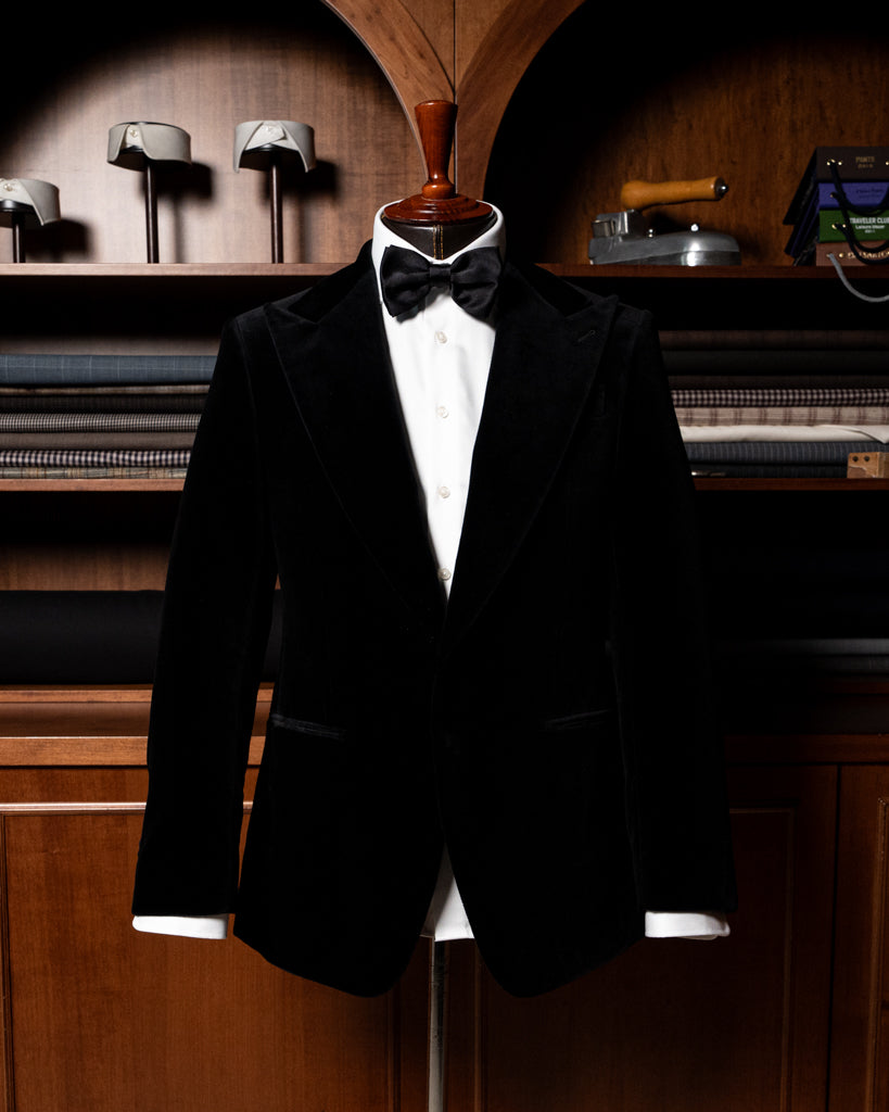 Modernico Black Velvet Jacket