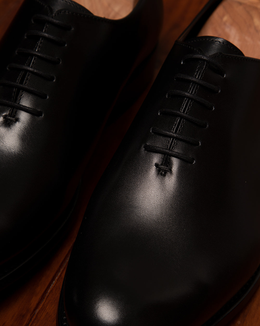 One Piece Matte Black Shoe