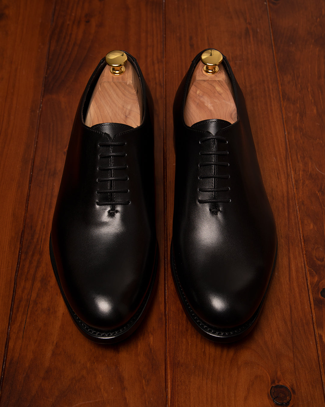 One Piece Matte Black Shoe