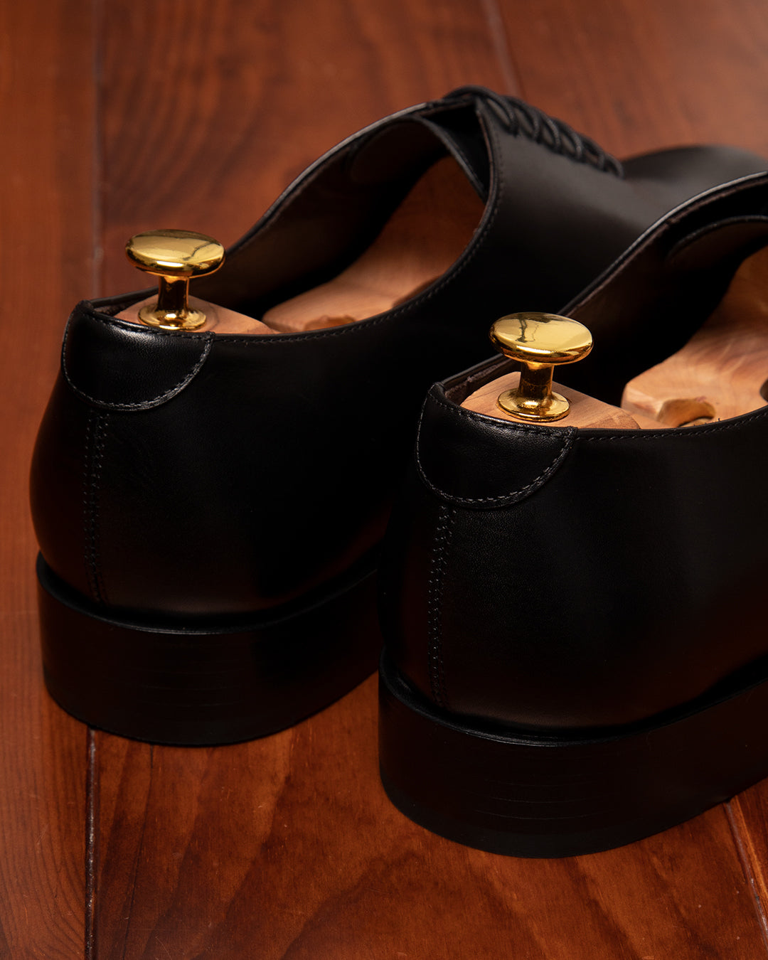 One Piece Matte Black Shoe