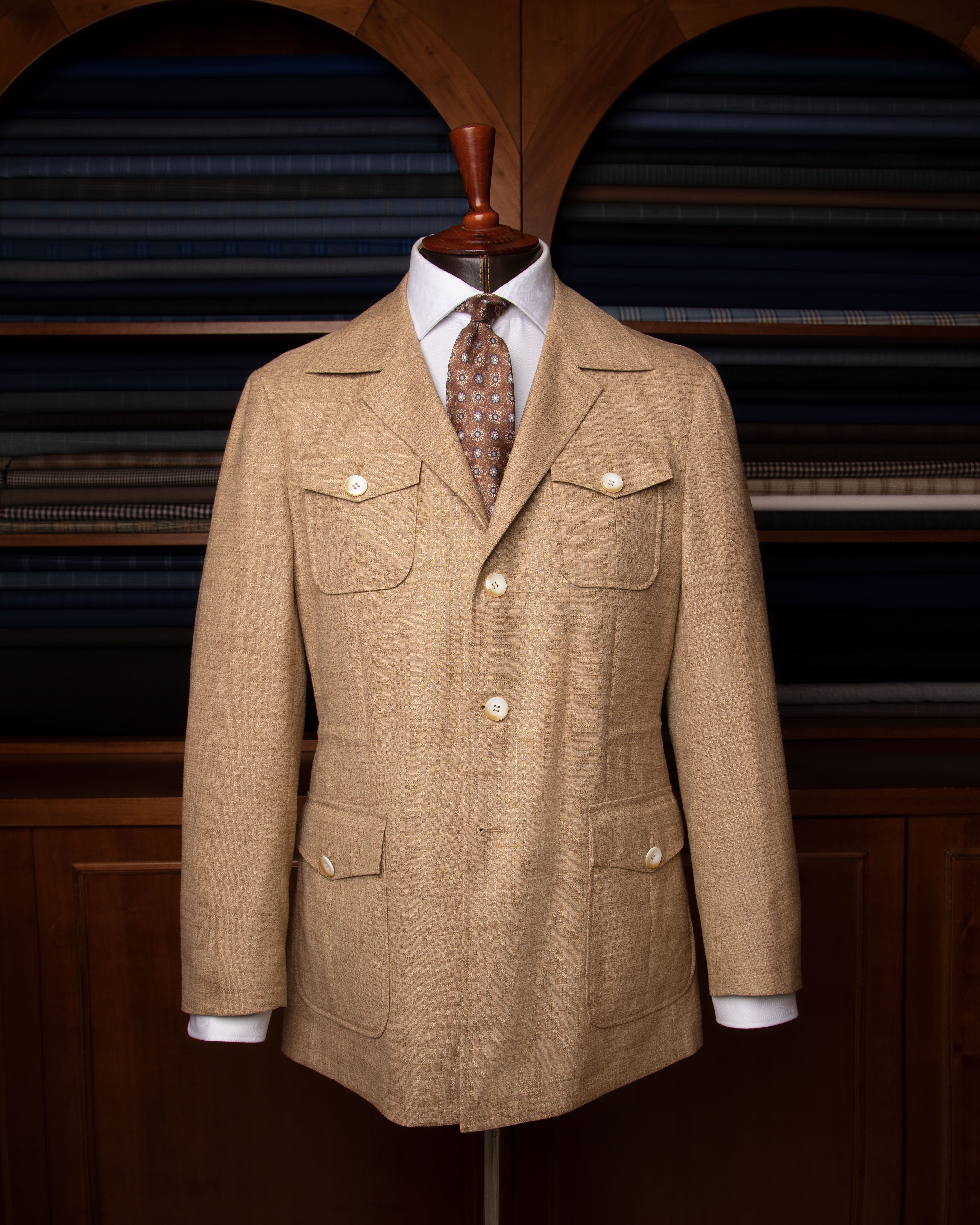 Giacca Sahariana Beige