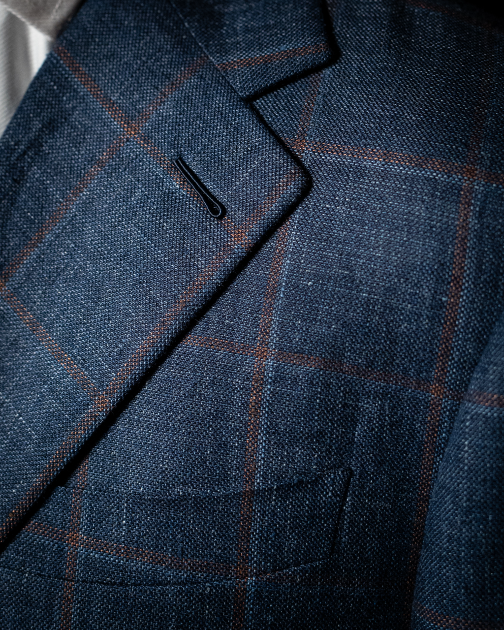Giotto Blue Checked Jacket