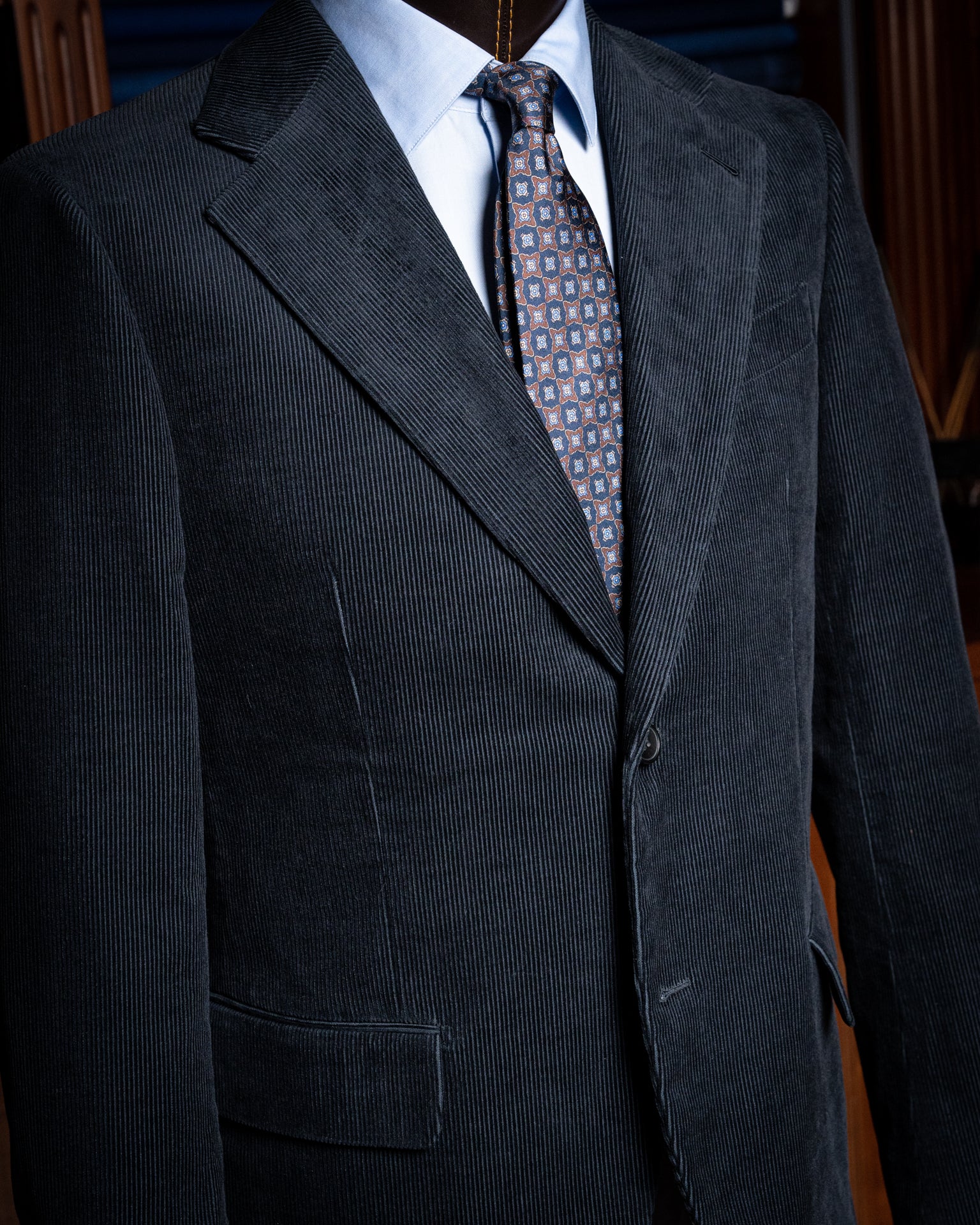 Giotto Blue Corduroy Jacket